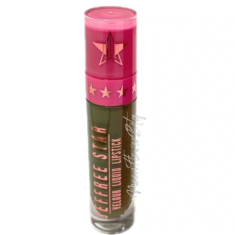 Jeffree Star Dead Presidents Velour Liquid Lipstick Olive Green Matte